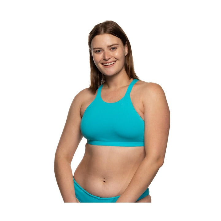 Jolyn Women's Kaylee Solid Bikini Top    JOLYN