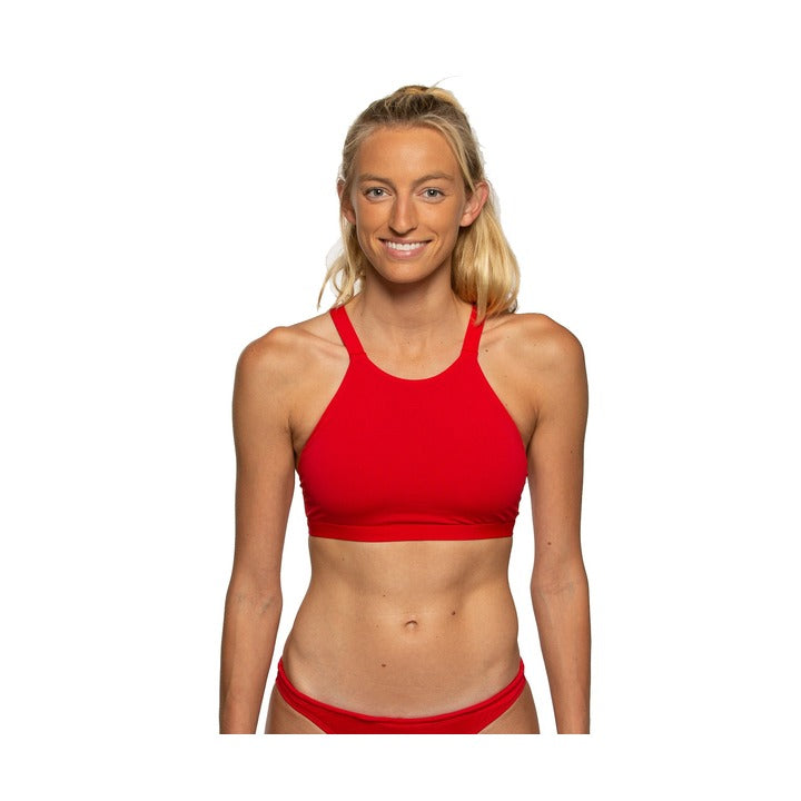 Jolyn Women's Kaylee Solid Bikini Top    JOLYN