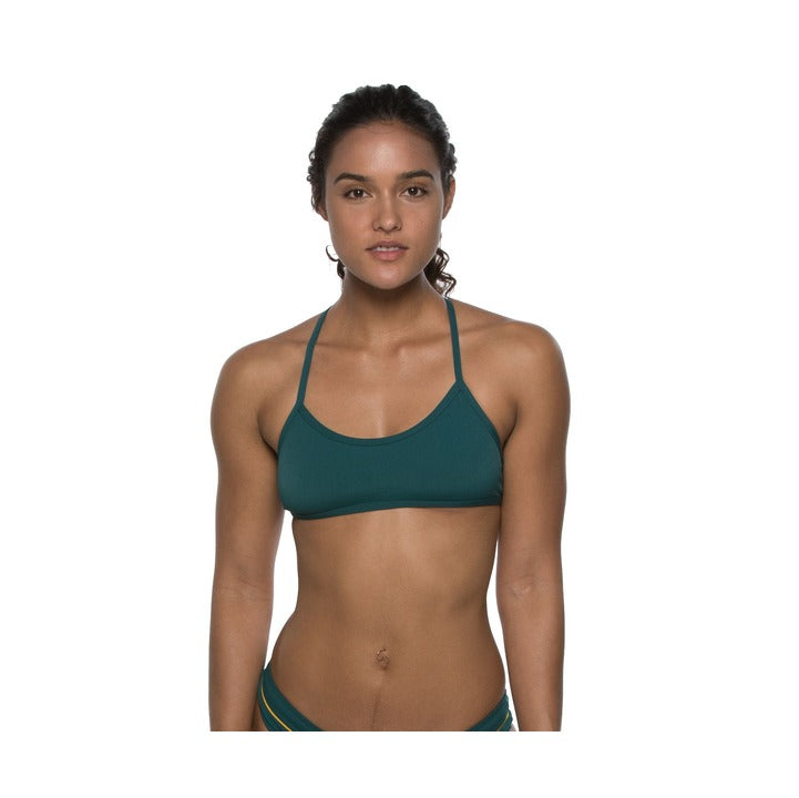 Jolyn Women's Ryan Solid Bikini Top    JOLYN