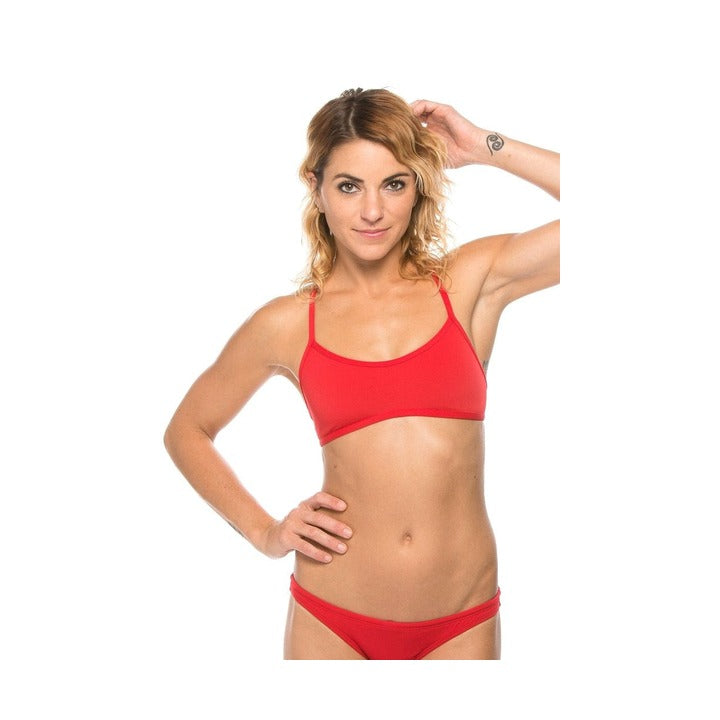 Jolyn Women's Ryan Solid Bikini Top    JOLYN