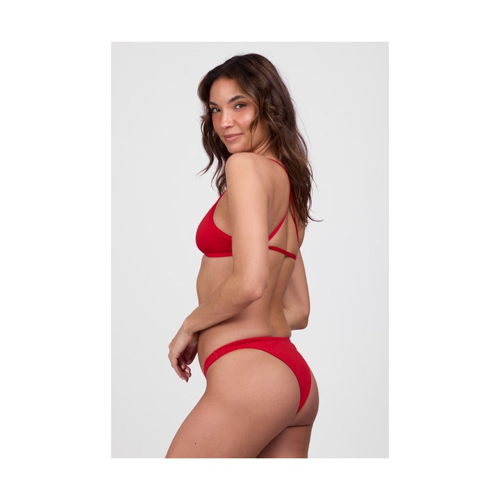 Jolyn Women's Mina Solid Bikini Bottom    JOLYN