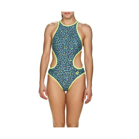Arena Women's One Leopard One Piece Swimsuit  One Piece Swimsuits  Arena