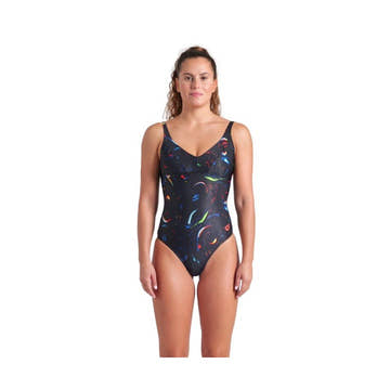 Arena Women's Shapewear Abyss U Back One Piece Swimsuit  One Piece Swimsuits  Arena