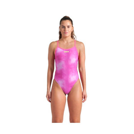 Arena Women's Tie-Dye Challenge Back One Piece Swimsuit  One Piece Swimsuits  Arena