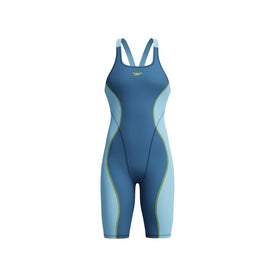 Speedo Women's Fastskin Hyperspark Openback Kneeskin Tech Suit  Technical Swimsuits  Speedo