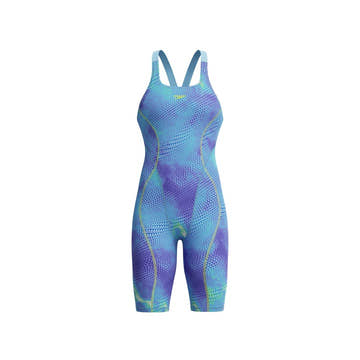 Speedo Women's Hyperspark Openback Kneeskin Tech Suit - Under Current  Technical Swimsuits  Speedo
