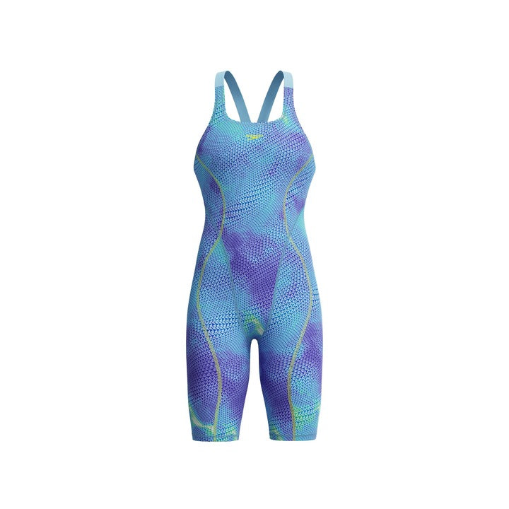 Speedo Women's Hyperspark Openback Kneeskin Tech Suit - Under Current  Technical Swimsuits  Speedo
