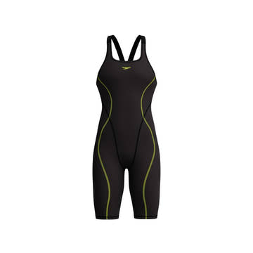Speedo Women's Fastskin Hyperspark Openback Kneeskin Tech Suit  Technical Swimsuits  Speedo