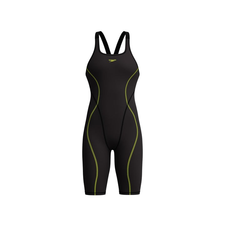 Speedo Women's Fastskin Hyperspark Openback Kneeskin Tech Suit  Technical Swimsuits  Speedo