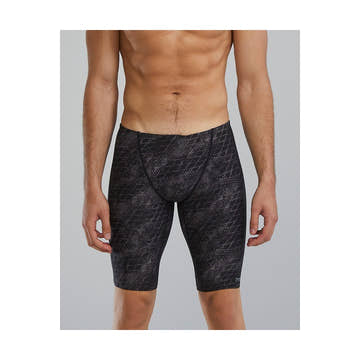 TYR Men's Etch Durafast Elite Jammer Swimsuit  Swim Jammers  Tyr