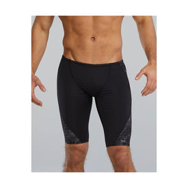 TYR Men's Etch Splice Durafast Elite Jammer Swimsuit    Tyr