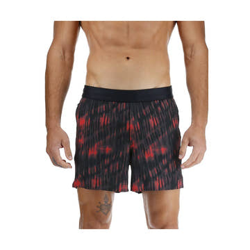 TYR Men's Unlined 5 Unbroken Shorts - Red    Tyr