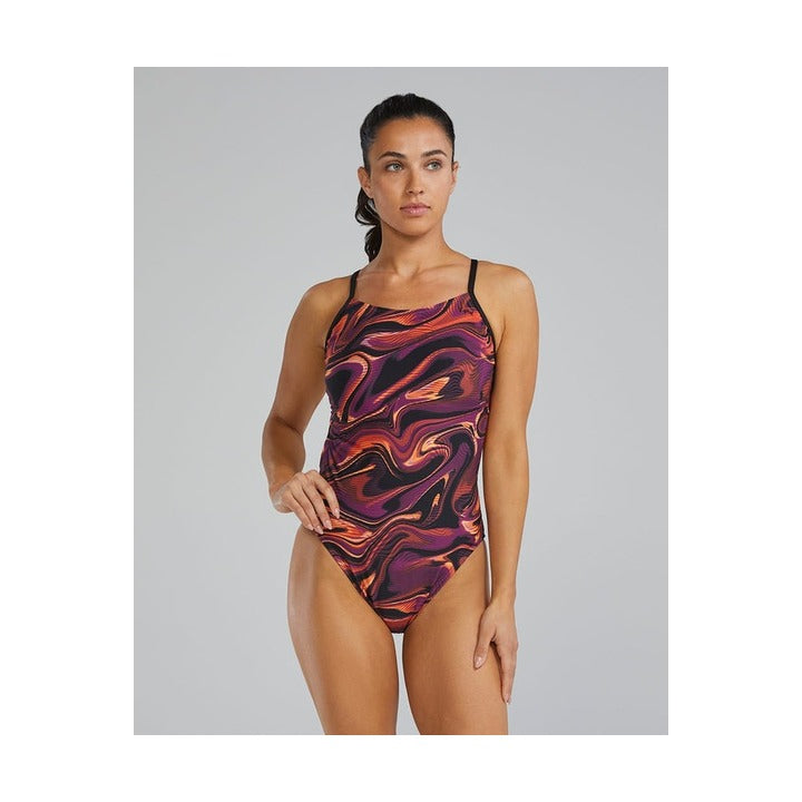 TYR Women's Furo Durafast Elite Cutoutfit One Piece Swimsuit    Tyr