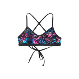 TYR Women's WZA Criss-Cross Tie Back Top    Tyr