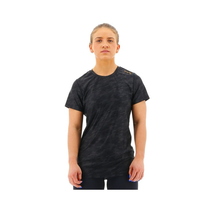 TYR Airtec Women's Short Sleeve Tee - Blackout Camo    Tyr