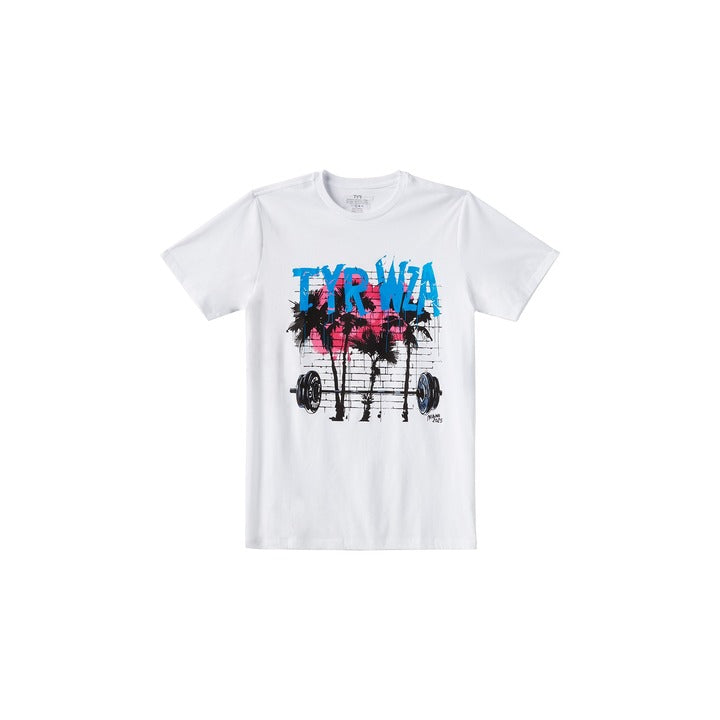 TYR Men's Short Sleeve Tri Blend Tee - WZA Barbell  Shirts  Tyr