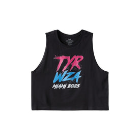 TYR Women's Crop Tank Names Woodpalooza    Tyr