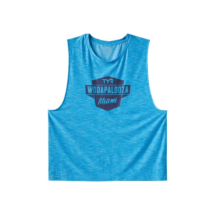 TYR Men's Airtec Muscle Woodpalooza Miami Tank Top    Tyr