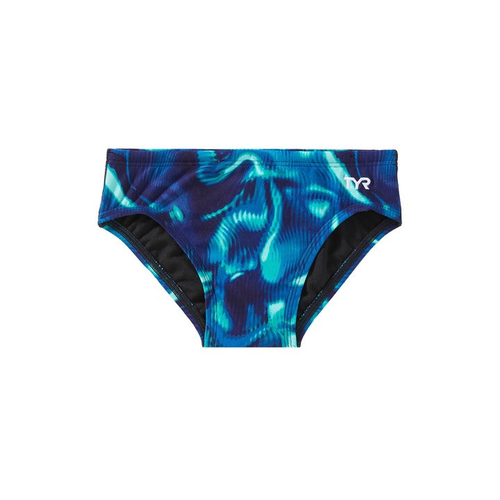 TYR Boys Waveform Durafast Elite Swim Brief    Tyr
