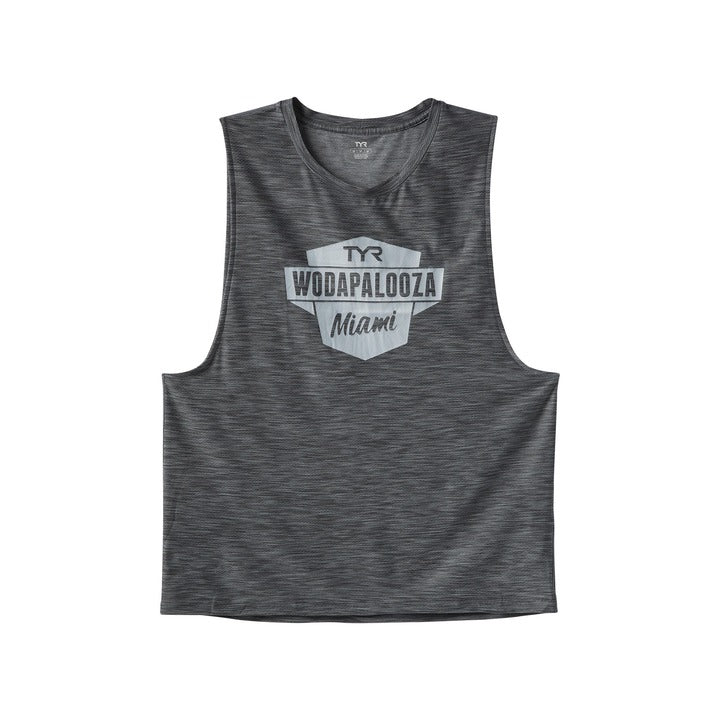 TYR Men's Airtec Muscle Woodpalooza Miami Tank Top    Tyr
