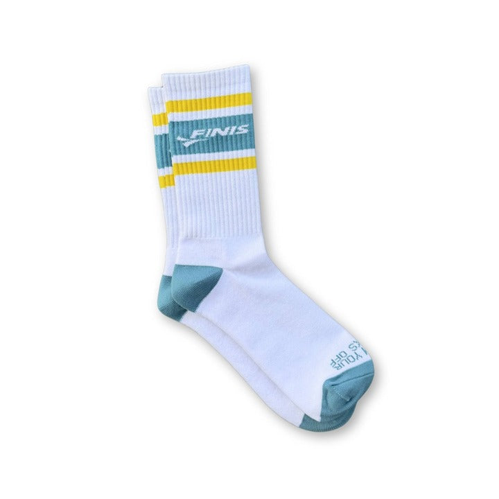 Finis Retro Crew Socks  Swim Socks  Finis