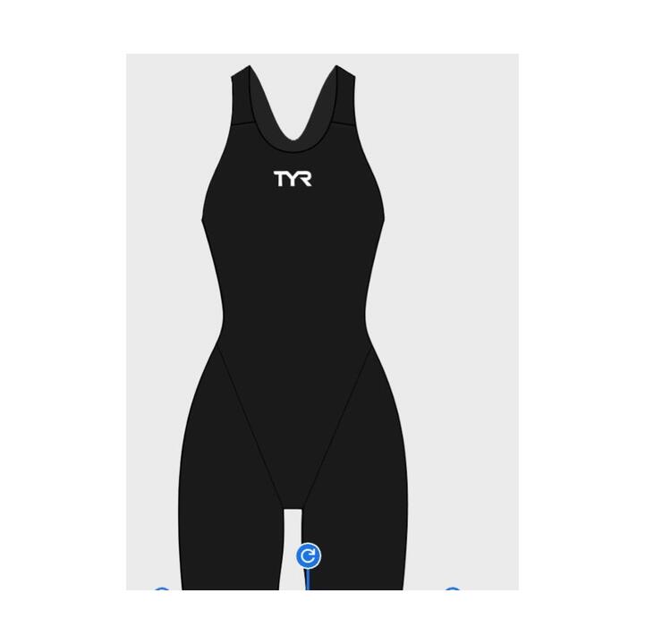 TYR Women's Open Back Avictor 2.0 Solid Technical Swimsuit    Tyr