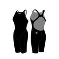 TYR Women's Open Back Invictus Solid Technical Swimsuit    Tyr
