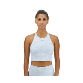 TYR Women's Joule Elite High Neck Crop Tank    Tyr