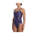 Nike HydraStrong Water Stripe Women's Cutout One Piece Swimsuit    Nike