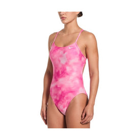 Nike HydraStrong Multi Print Women's Cutout One Piece Swimsuit    Nike