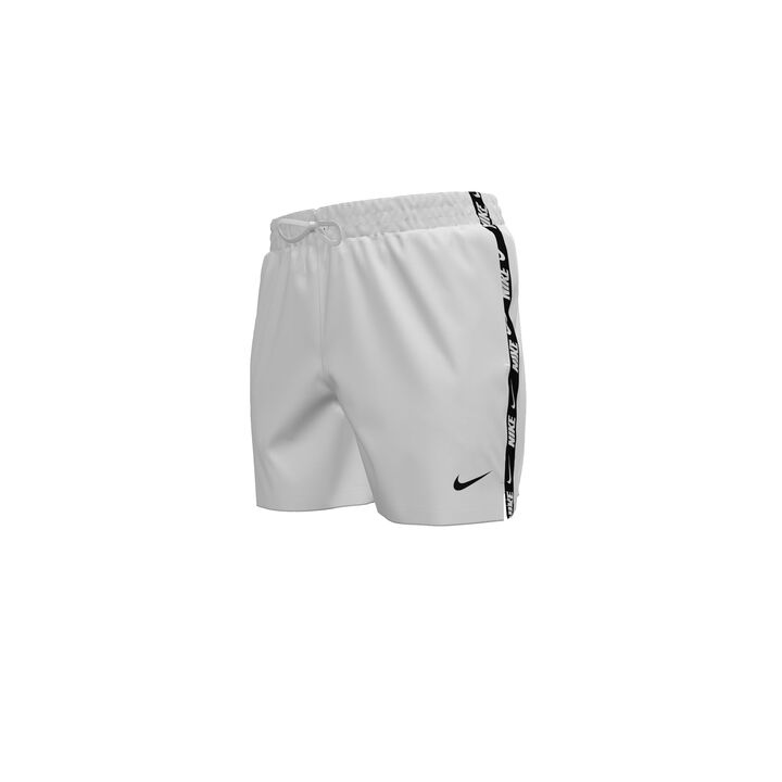 Nike Logo Tape Swim Breaker Men's 5 Inch Brief-Lined Volley Short    Nike