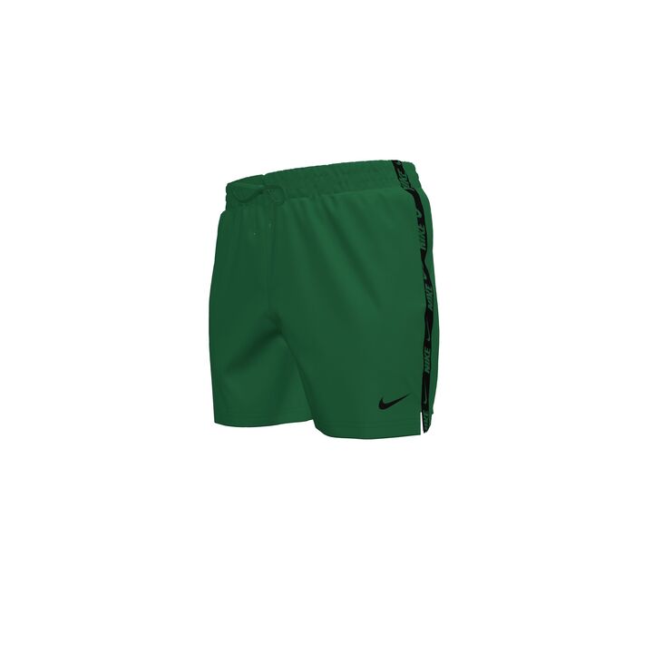 Nike Logo Tape Swim Breaker Men's 5 Inch Brief-Lined Volley Short    Nike