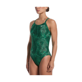 THS Nike HydraStrong Water Stripe Women's Racerback One Piece Swimsuit  One Piece Swimsuits  Nike