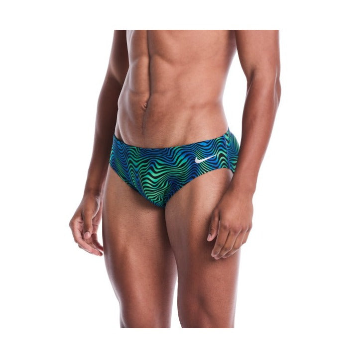 NIKE SWIM ハイドロストロング メンズ　ブリーフ　Mサイズ Nike HydraStrong Water Stripe Men's Swim Brief