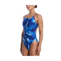 Nike Watercolor Women's Cutout One Piece Swimsuit    Nike