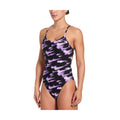 Nike HydraStrong Multi Print Women's Cutout One Piece Swimsuit    Nike