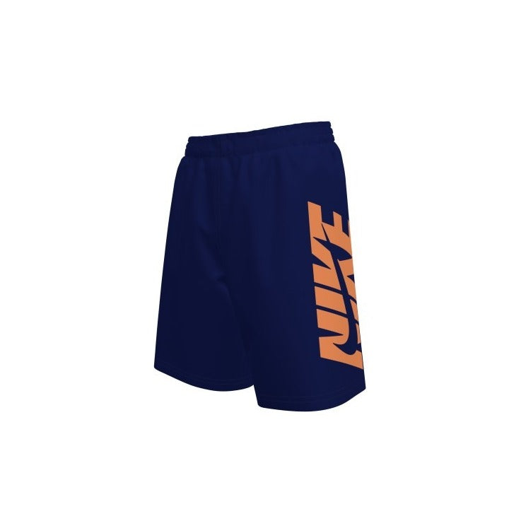 Nike Big Boys' Breaker Cutout Swoosh 7-Inch Brief-Lined Volley Short    Nike
