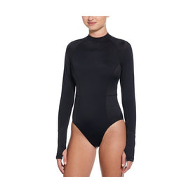 Nike Women's Hydralock Fusion Long Sleeve One Piece Swimsuit    Nike