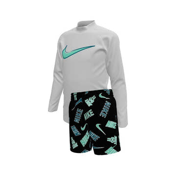 Nike Little Boys' Long Sleeve Top & Short Set    Nike