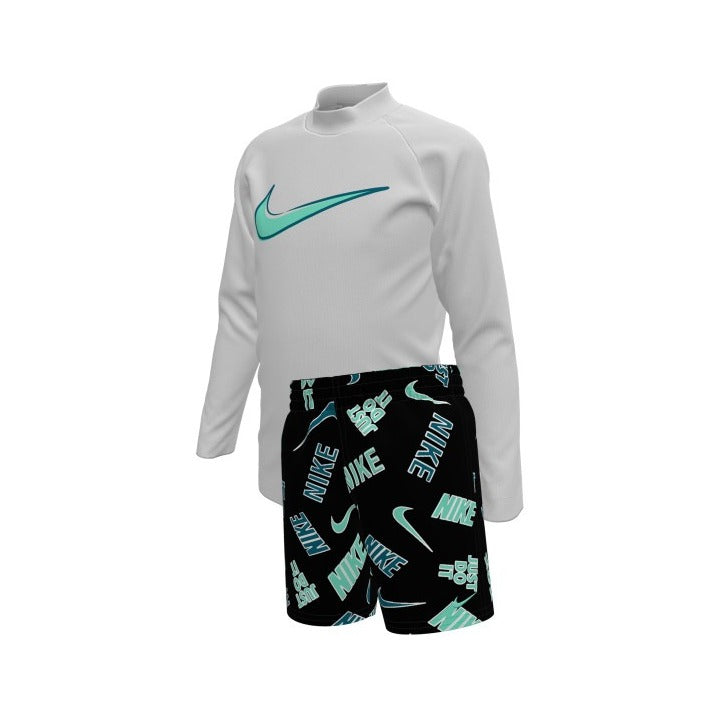 Nike Little Boys' Long Sleeve Top & Short Set    Nike