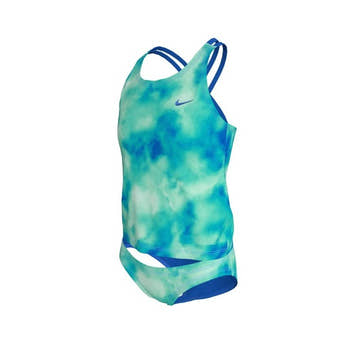 Nike Big Girls' Aquatic Awe Spiderback Tankini Set    Nike