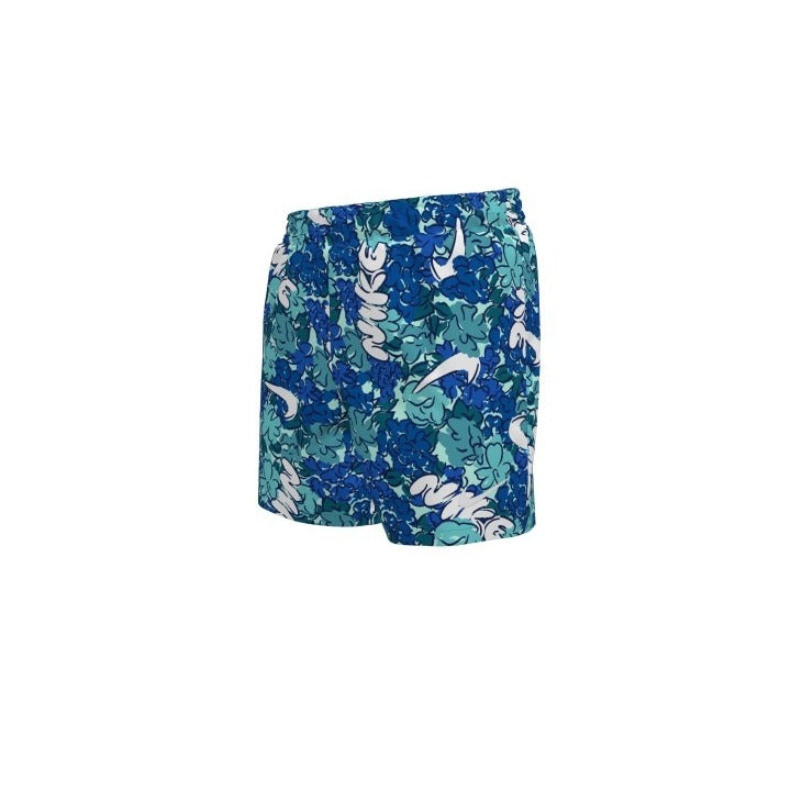 Nike Big Boys' Breaker Floral 4-Inch Brief-Lined Volley Short    Nike