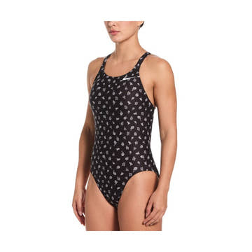 Nike Women's Hydrastrong Multi Print Fastback One Piece Swimsuit    Nike