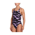 Nike Women's Hydrastrong Multi Print Fastback One Piece Swimsuit    Nike