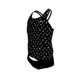 Nike Big Girls' Crafted Blooms Spiderback Tankini Swimsuit Set    Nike