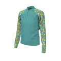 Nike Girls' Fun Forest Fun Forest Long Sleeve Zip Hydroguard  Girls Rash Guard  Nike