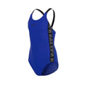 Nike Girls' Logo Tape Logo Tape Fastback One Piece Swimsuit  One Piece Swimsuits  Nike