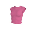 Nike Women's Effortless Essential Cap Sleeve Swim Top  Crop Top  Nike