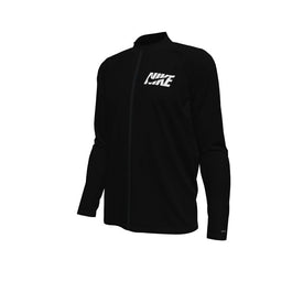 Nike Men's Swim Hydroguard Long Sleeve Zip Top  Long Sleeve Rash Guard  Nike