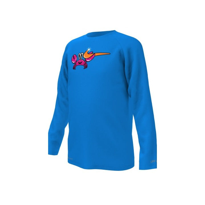 Nike Boys' Sea Friends Nike Sea Friends Long Sleeve Hydroguard  Boys Rash Guard  Nike